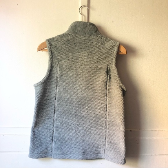 Patagonia Re-Tool Polartec Fleece Vest 25547 Grey Gray Teal Elwha Women’s Medium - Picture 5 of 14